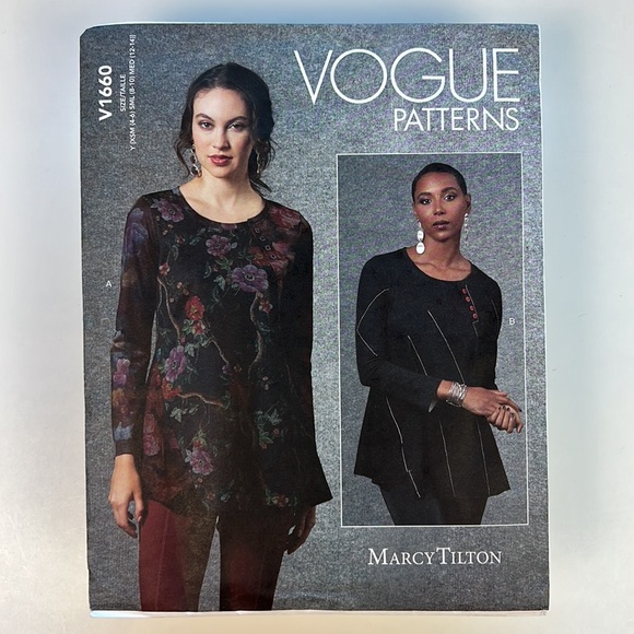 VOGUE PATTERNS V1660 New Sewing Pattern Size Y XS S M 4-14 Marcy Tilton / Vogue - Picture 4 of 10